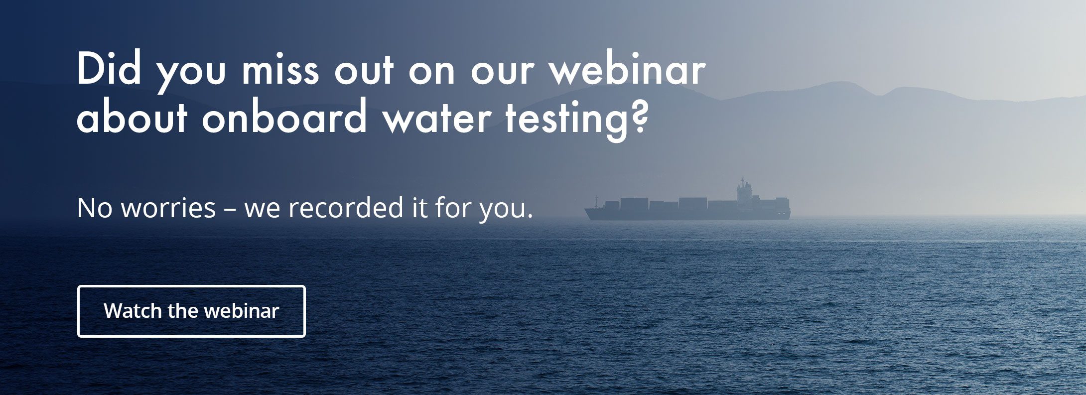 Water testing does not have to be an obstacle course. Watch our live demo of our range of test kits in our webinar on demand. 